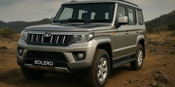 Mahindra Bolero 2025 on rough terrain